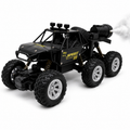 6WD RC Off-Road Rock Crawler with Mist Spray, Remote Control, Rechargeable Battery & USB Charging – Rugged All-Terrain Toy Car for Kids