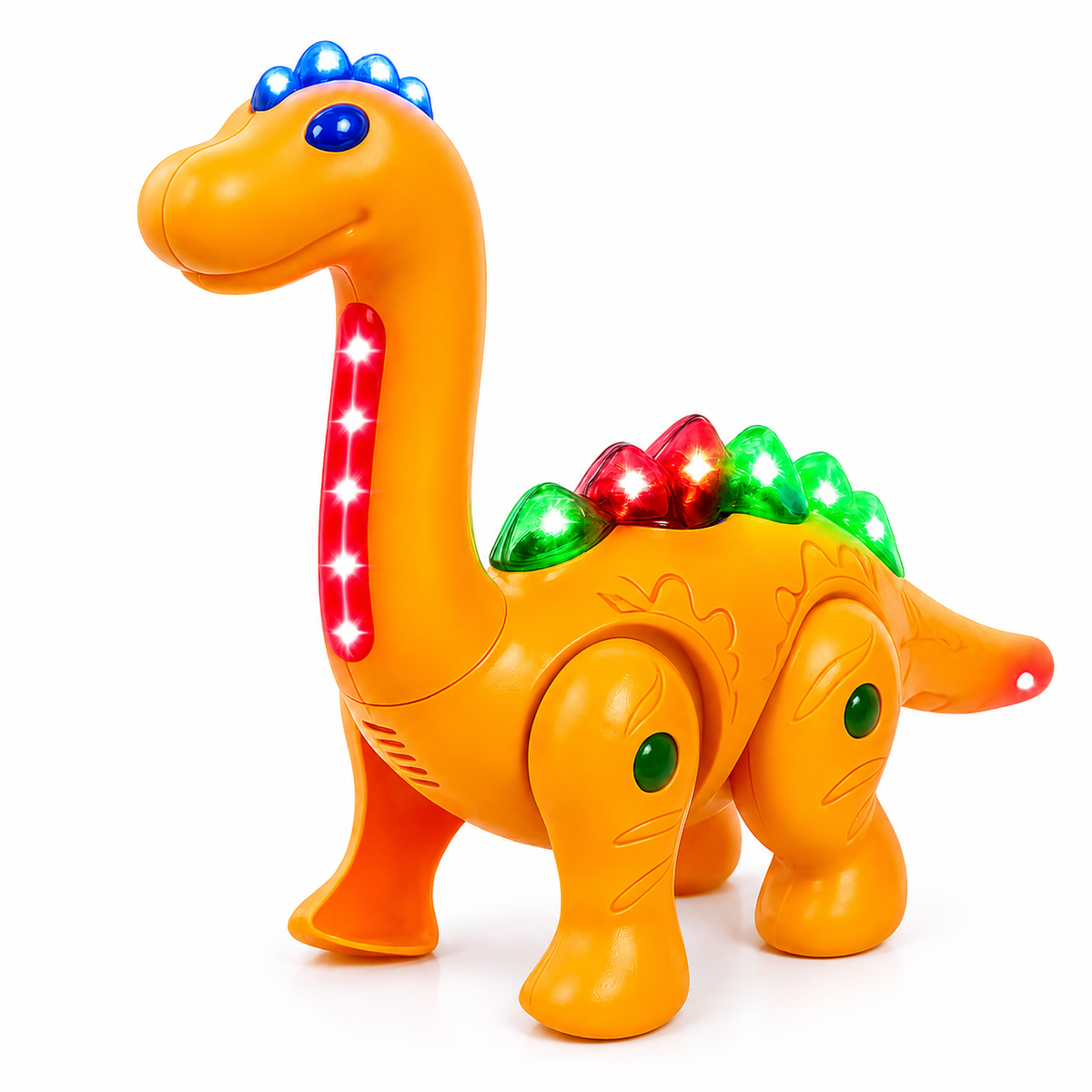 Musical Walking Dinosaur Toy for Kids – Battery Operated Electric Dinosaur with Lights| Sound & Movement