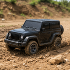 RC Thar Gaddii 2.0 ( Smoke Version ) Toy Car with LED Headlights & USB Charging | , Forward & Backward, Ages 4+ Years, Rechargeable Battery, Full Function Remote