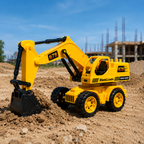 6 Function RC Excavator – Fully Functional Construction Toy with Type-C Charging