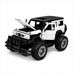 Rock Climbing Remote Control Tharr Car with Opening Doors & Hood Function, All Terrain Stunt Racing Car