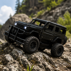 Rock Climbing Remote Control Tharr Car with Opening Doors & Hood Function, All Terrain Stunt Racing Car