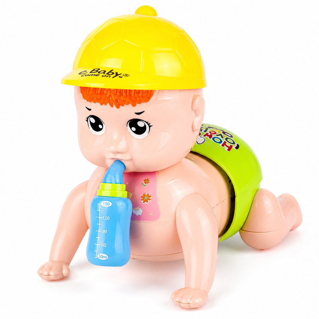 Musical Crawling Baby Toy for Babies Kids Infants - Dazzling Lights and Dynamic Sound