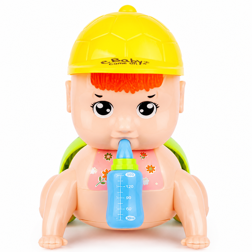 Musical Crawling Baby Toy for Babies Kids Infants - Dazzling Lights and Dynamic Sound