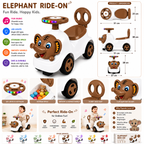 Ride-On Vehicle Baby/Kids Ride on Toys - Push Car for Children Suitable for Boys & Girls 1-3 Years