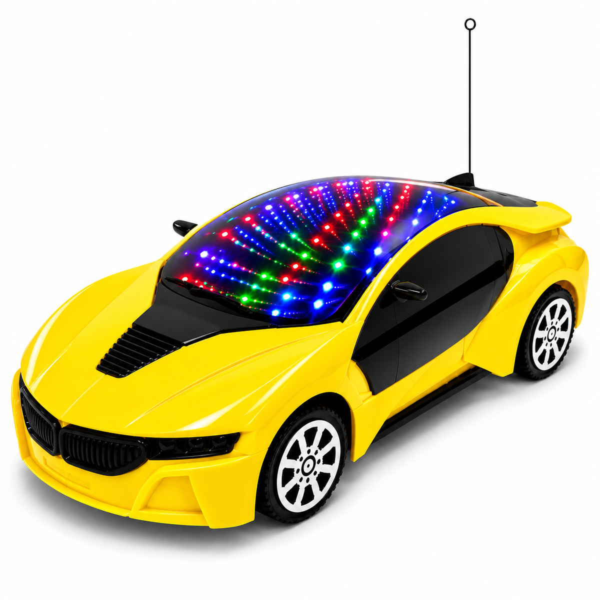 RC Racing Car Toy with 3D Lighting Feature | 3D Lights Famous Remote Control Car Toy for Kids