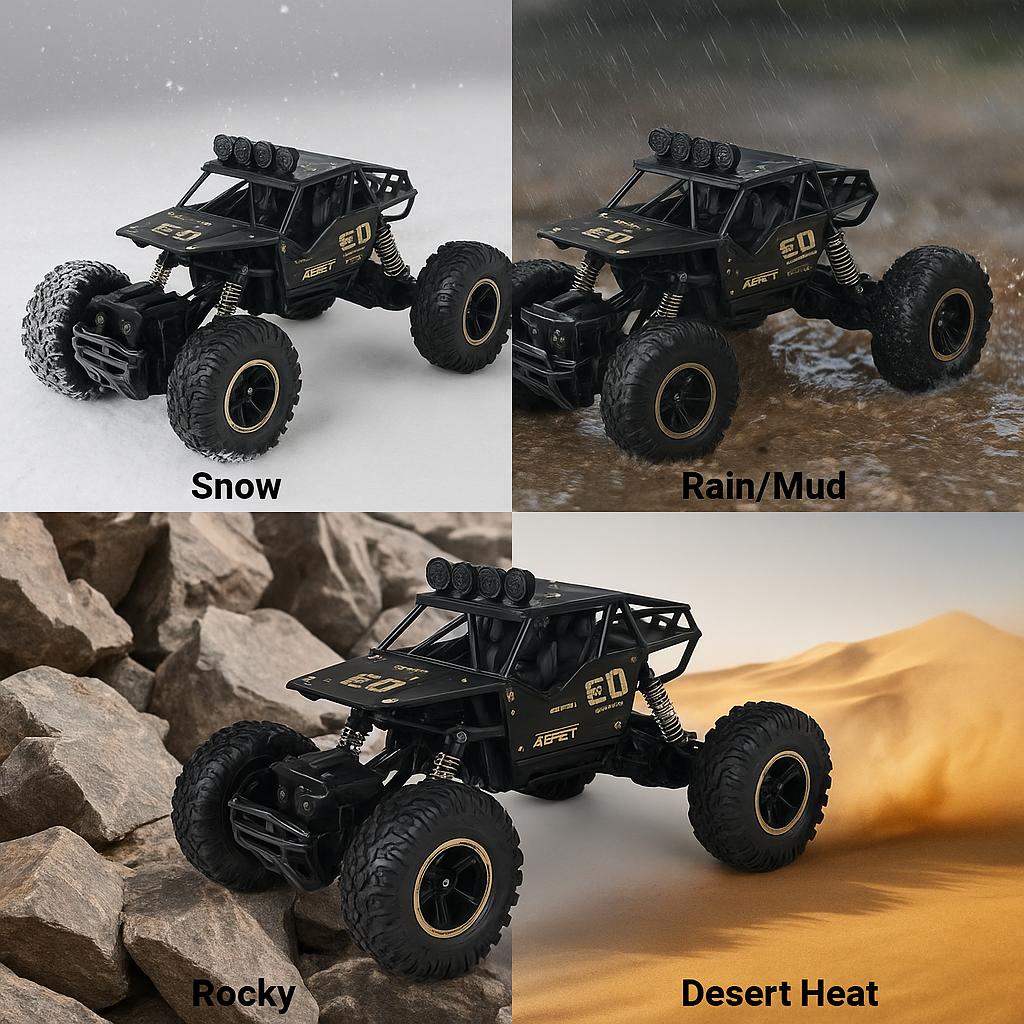 Rc Monster car ( with mist )