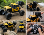 1:18 Scale RC Rock Crawler Car with 4-Wheel Suspension, Oversized Tires & Off-Road Control